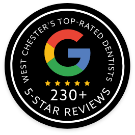 415+ Google Reviews stamp